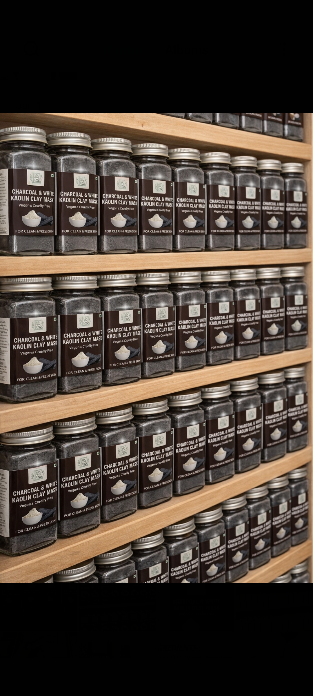 elaine charcoal & white kaolin clay mask – detox & glow elaine charcoal & white kaolin clay mask – detox & glow